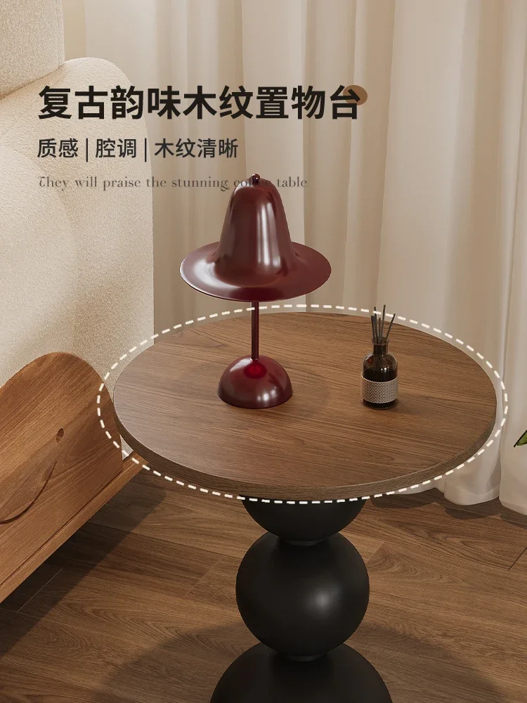 Living Room Sofa Side Table Coffee Table Balcony Round Table Storage Shelf Study Side Tables Bedroom Storage Bedside Tables