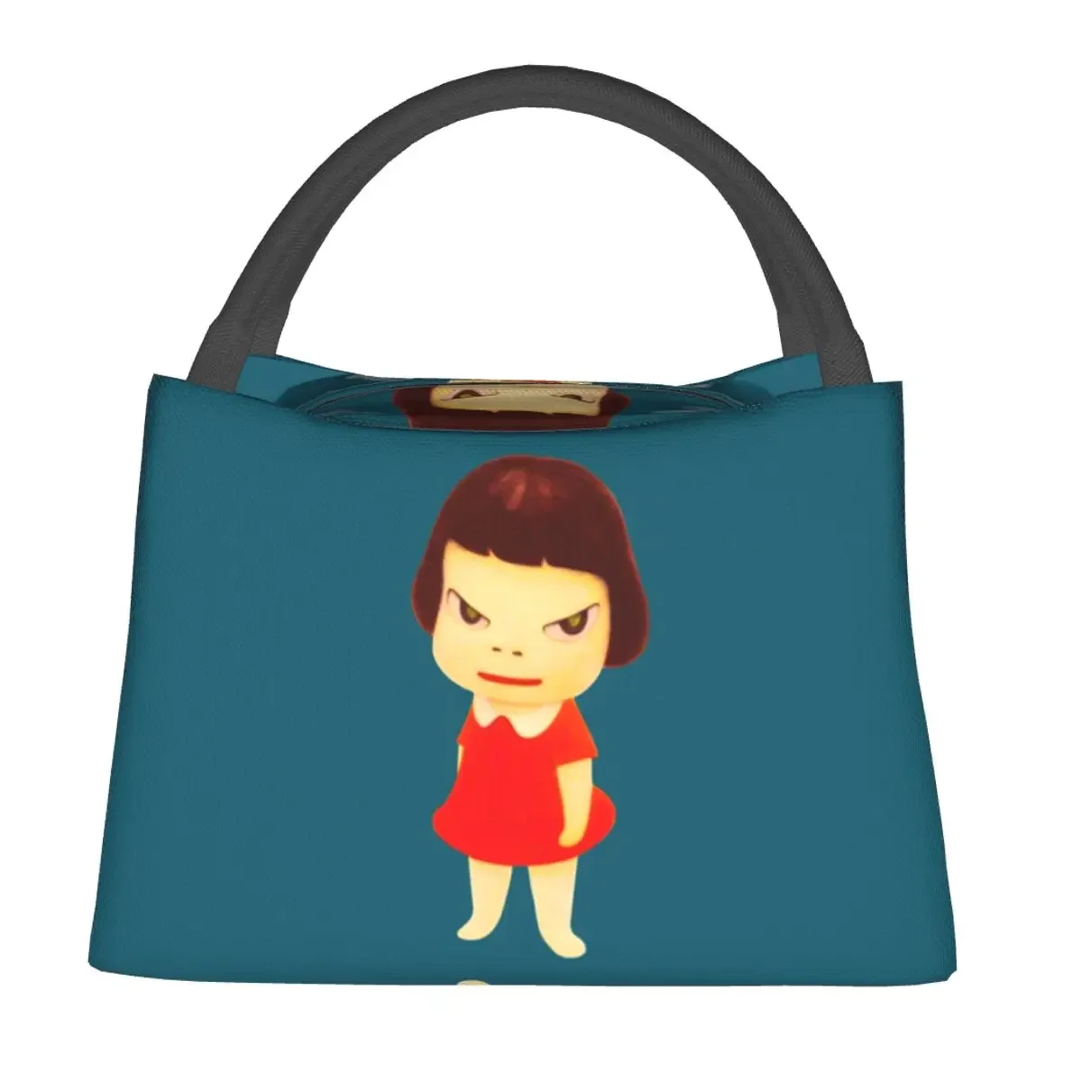 Yoshitomo Nara Lunch Bags Insulated Bento Box Resuable Lunch Tote Picnic Bags Cooler Thermal Bag for Woman Girl Work