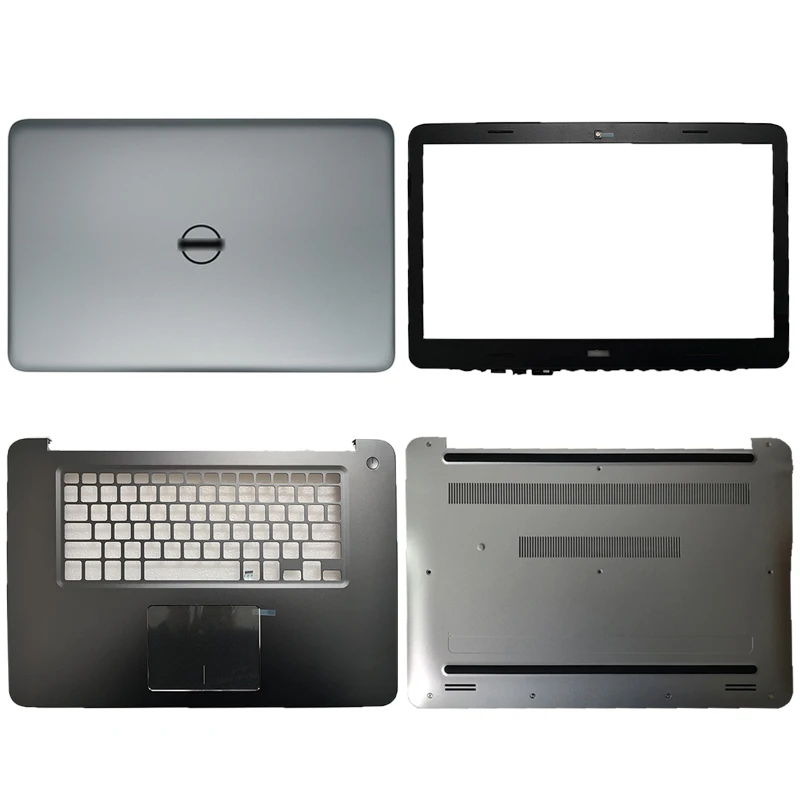 لـ dell inspiron 7547 7548 j8d0w غطاء خلفي LCD محمول/الإطار الأمامي/المفصلات/مسند المعصم/الغطاء السفلي