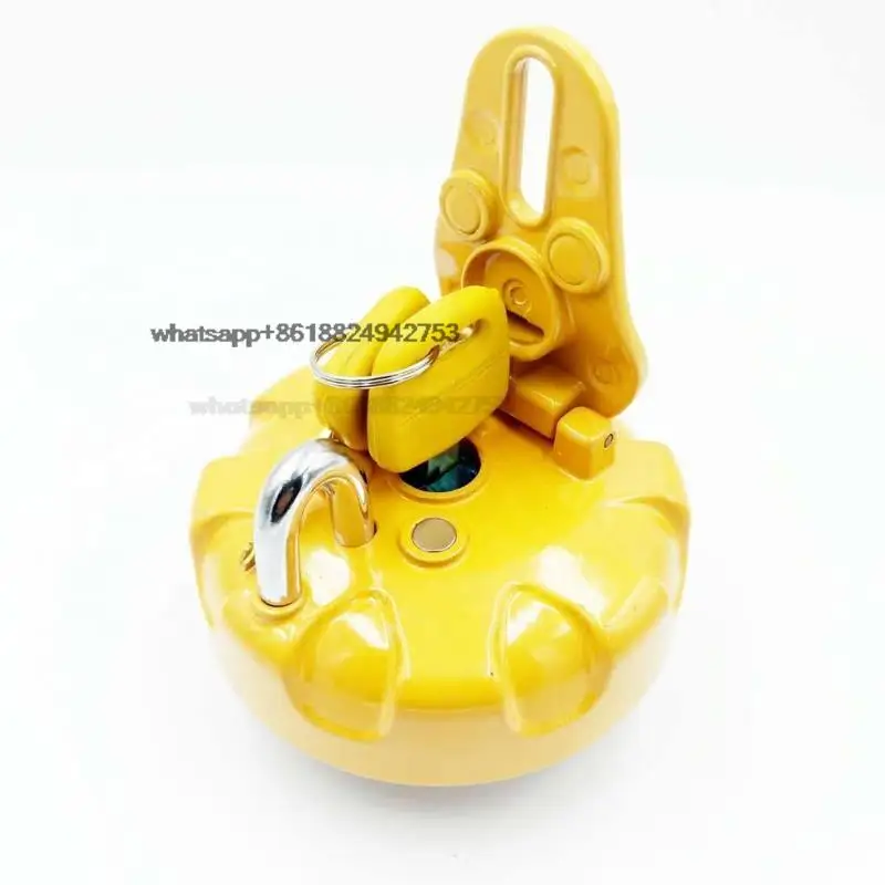 Top Fuel Tank Cap for Hyundai Excavator fuel tank cover R200