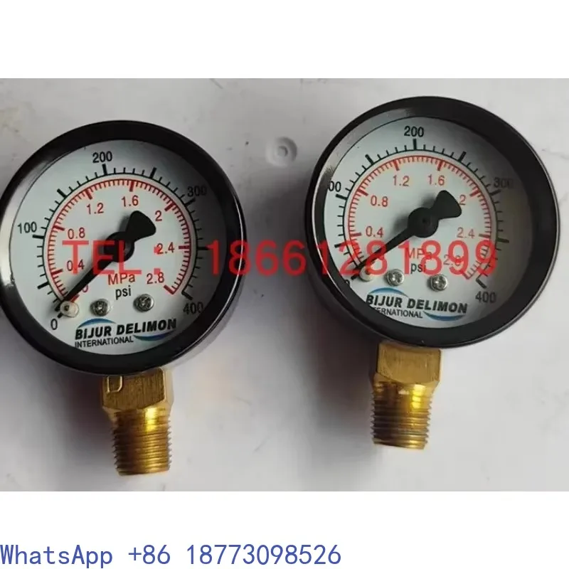 

Original Nanjing Beijier BIJUR DELIMON Lubricating Oil Pump Accessories Injector Pressure Gauge Oil Pressure Gauge