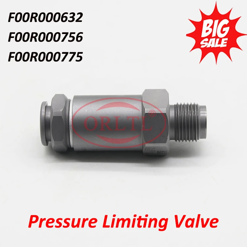 Common Rail Injector Pressure Limited Valve F00R000632,F00R000756,F00R000775,F00R000756