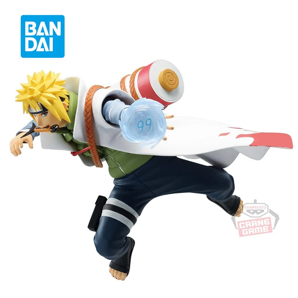 

IN Stock Original Bandai Naruto NARUTOP99 Namikaze Minato Action Anime Figure Pvc Model Collectible Toys 15Cm