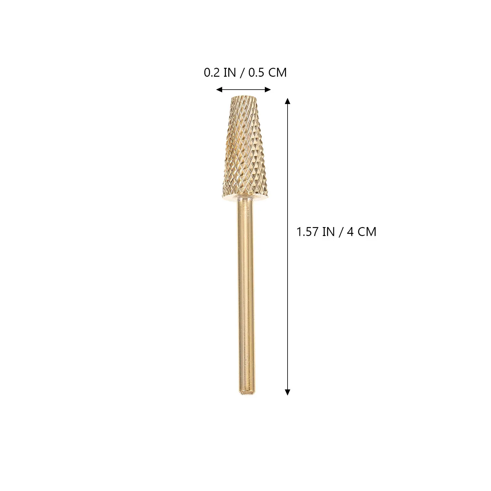 Tungsten Steel Nail Grinding Bit for Manicure, Shaping, Buffing & Dead Skin Removal
