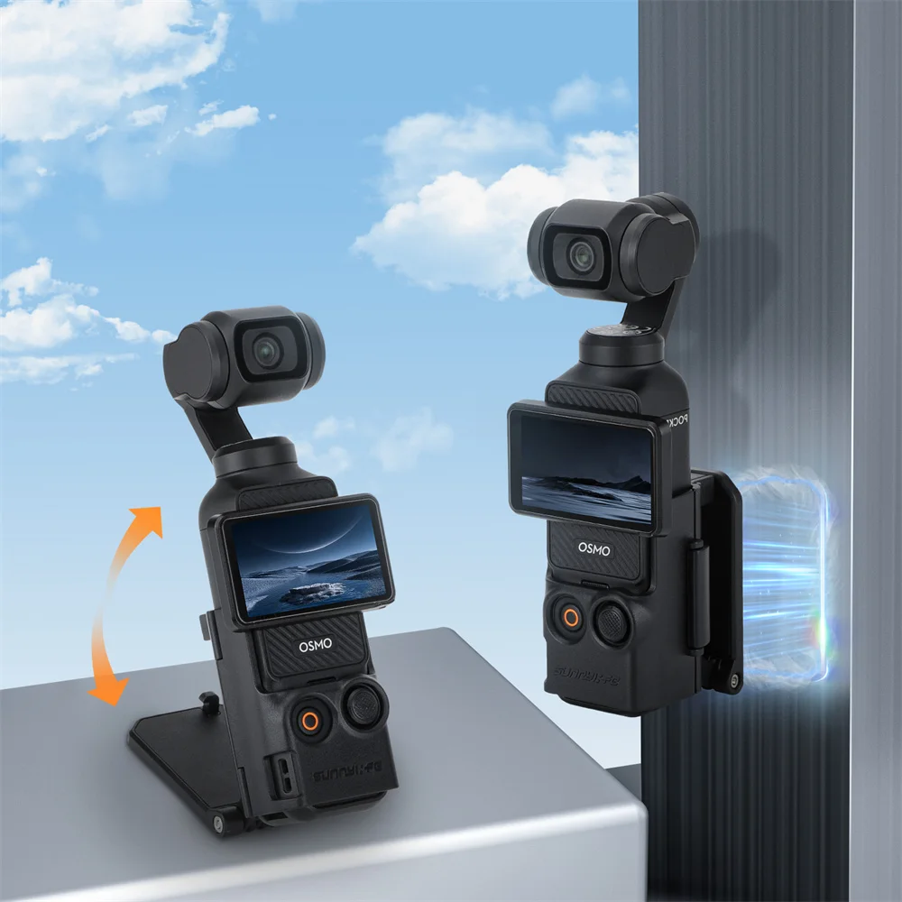 For DJI OSMO Pocket 3 Magnet Stand Holder Multifunction Quick-release Easily Bracket Mount OSMO Pocket 3 Accessories Adjustable