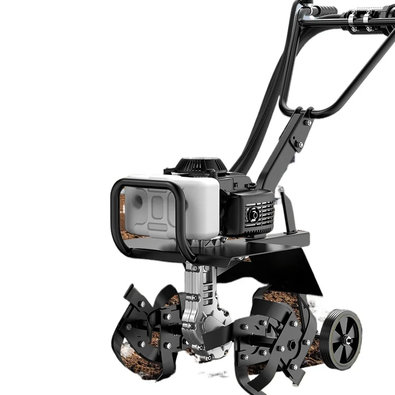 

Rotary tiller Household plow machine Grass mowing for farmland Ditch plowing and soil loosening artifact