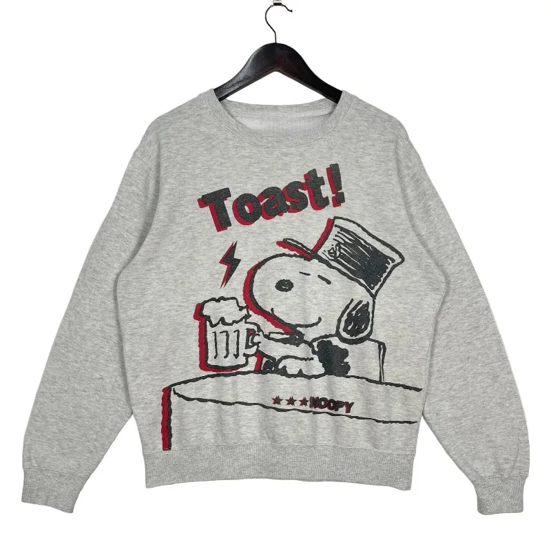 

Autumn Winter Women’s Hoodies Snoopy Merch Clothing Cartoon Print Hooded Sweatshirt Oversized Cotton Pullover Fmale Causalwear