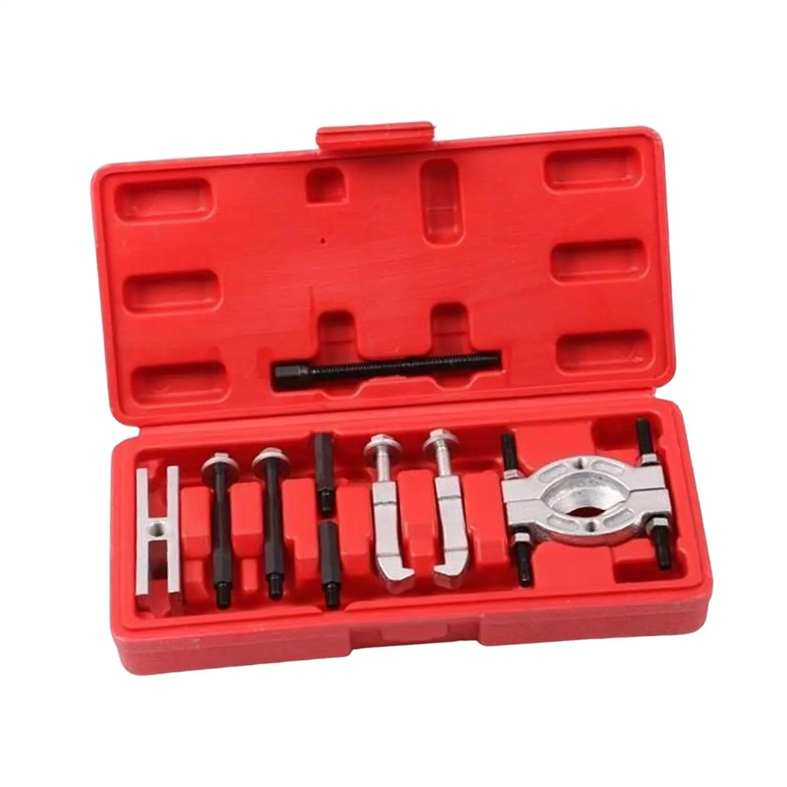 

9 Pieces Bearing Separator Puller Set Bearings splitters Kit Replacement Repair Pinion Wheel Removal Jaws