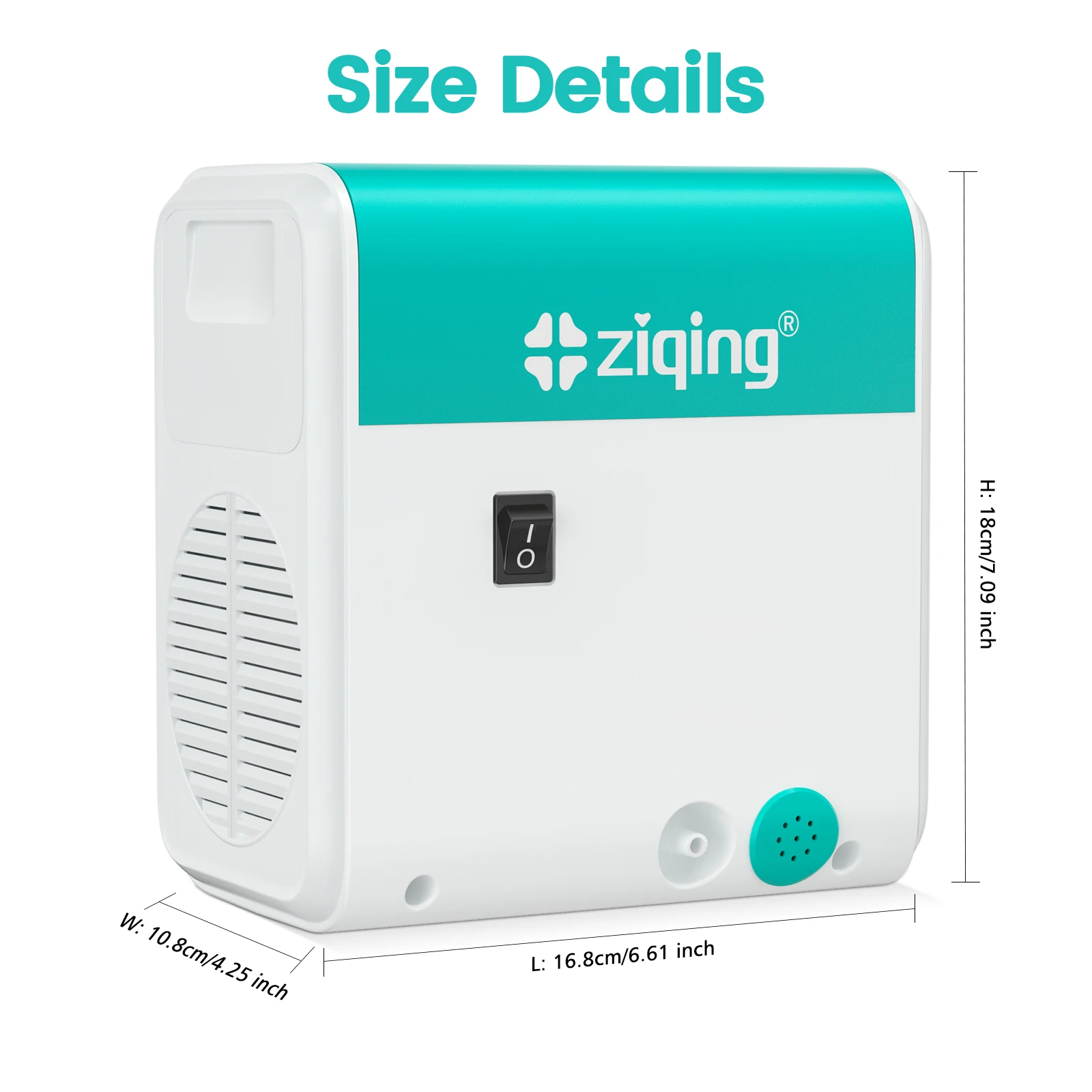 Ziqing Compressor Nebulizer Machine Nebulizador Household Health Monitors Portable Quiet Atomized Humidifier For Adult Child