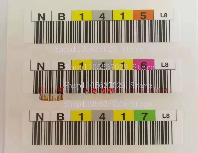 10pcs Original factory For DELL LTO8 tape library identification code Tape barcode label