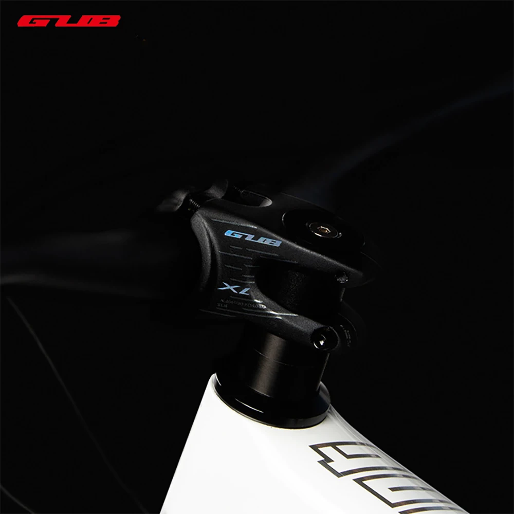 GUB XL Mountain Bike Stem, Aluminum Alloy Handle, Matte Black Standard, Lightweight and Convenient, 50mm Negative 12 Degree