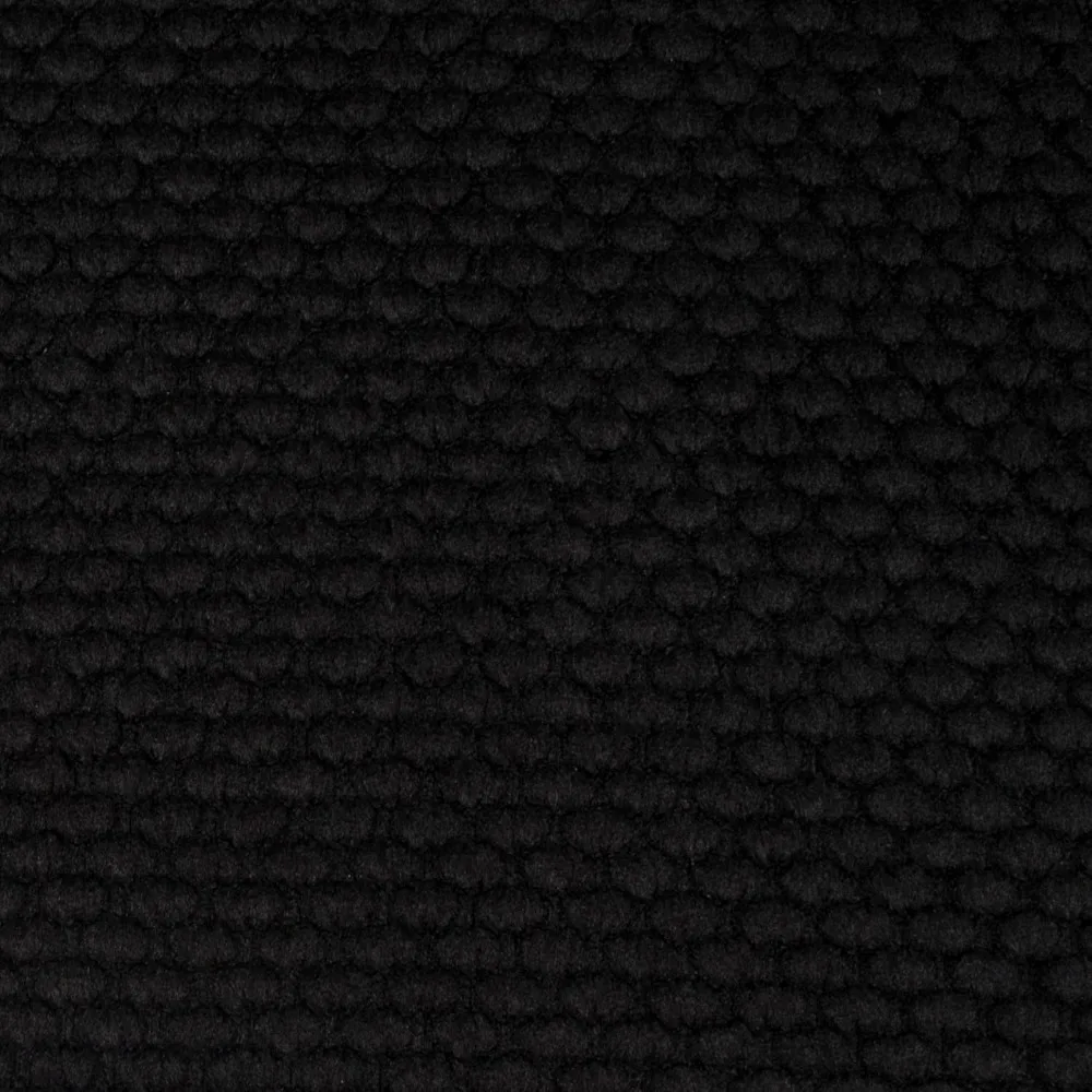 4-Pack Honeycomb Pattern Memory Foam Chair Cushions, 16x16 Inches, Non-Slip Backing, Black