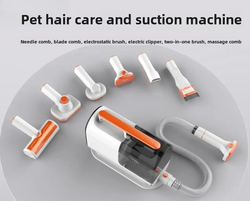 Hair trimming and suction all-in-one machine,