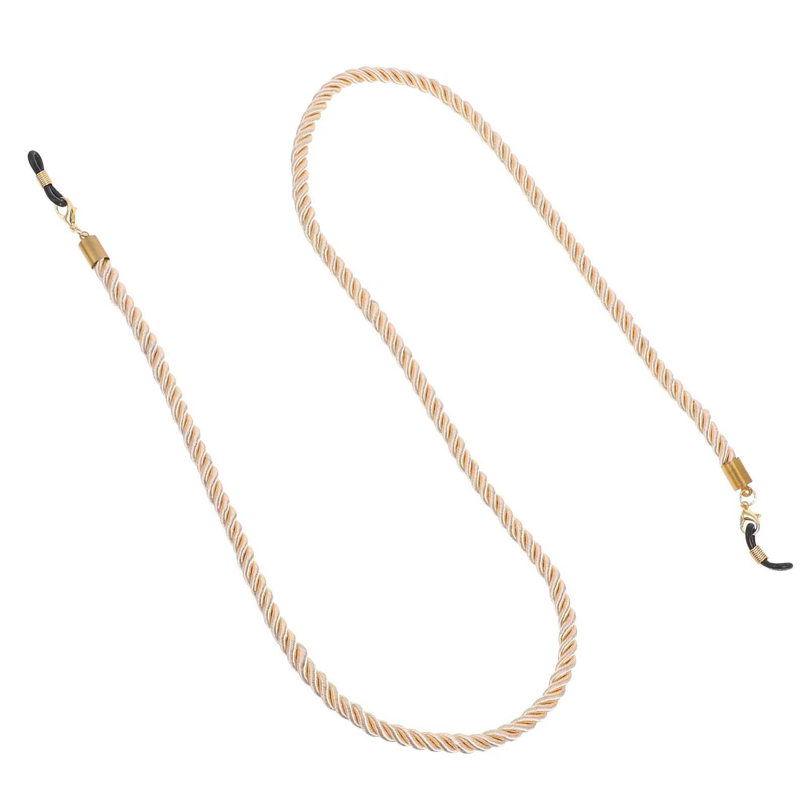 Cadena para gafas, cordón trenzado multifuncional para gafas, correa para el cuello para gafas de sol, soporte para gafas, accesorio de cordón antideslizante