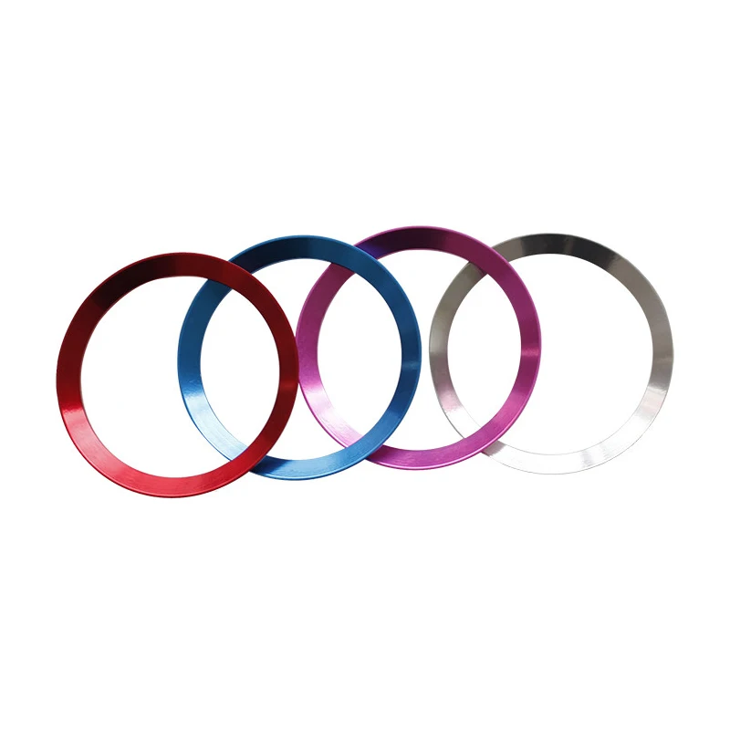 Car Aluminium Alloy Steering Wheel Decoration Ring For Mercedes Smart 453 Fortwo Forfour Car Interior Modification Accessories