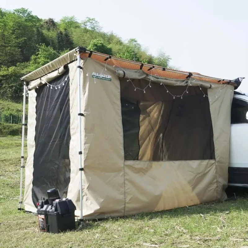 Off-road car tent attachment camping car side attachment awning changing room