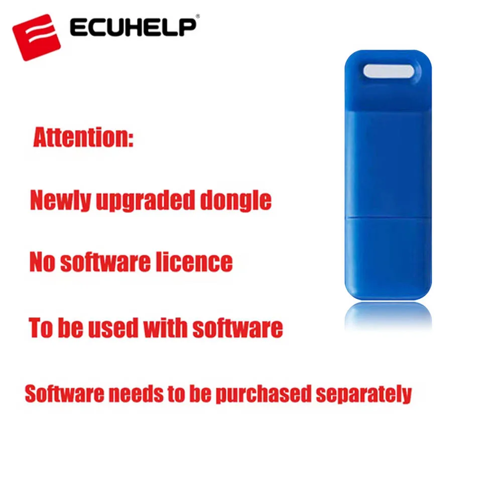 ECUHELP KTflash KT flash Dongle مع برنامج وظيفة قوية يدعم استنساخ DTC إزالة تعديل الخريطة - العمل مع برنامج تشغيل J2534