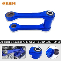 Motorcycle Accessories Linkage ARM Rear Suspension Connecting Rod Adjustable Lowering Link For YAMAHA YZF WRF 250 450 2010-2023
