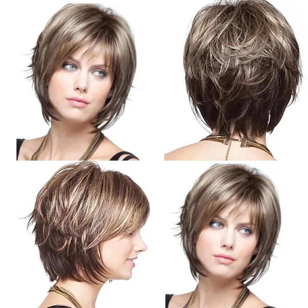 Fashion Sexy Short Women's Cover Bang Styling Cool Wig