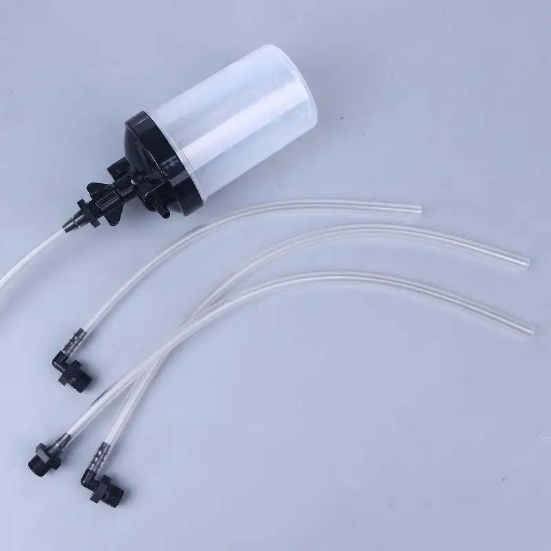 【LM】New Plastic Oxygen Concentrator Humidifier Bubbler Bottle Humidity For Oxygen Concentrator With Tubing Connector Elbow