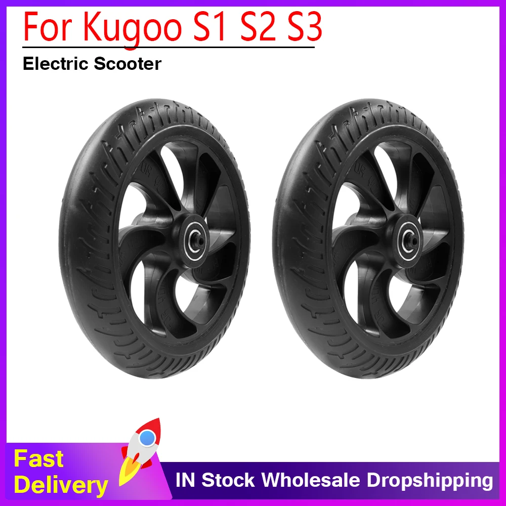 

Replacement Solid Rear Wheel For Kugoo S1 S2 S3 Electric Scooter Rear Wheel Back Tire w/Wheel Hub 200x200x50mm Soild Tyre