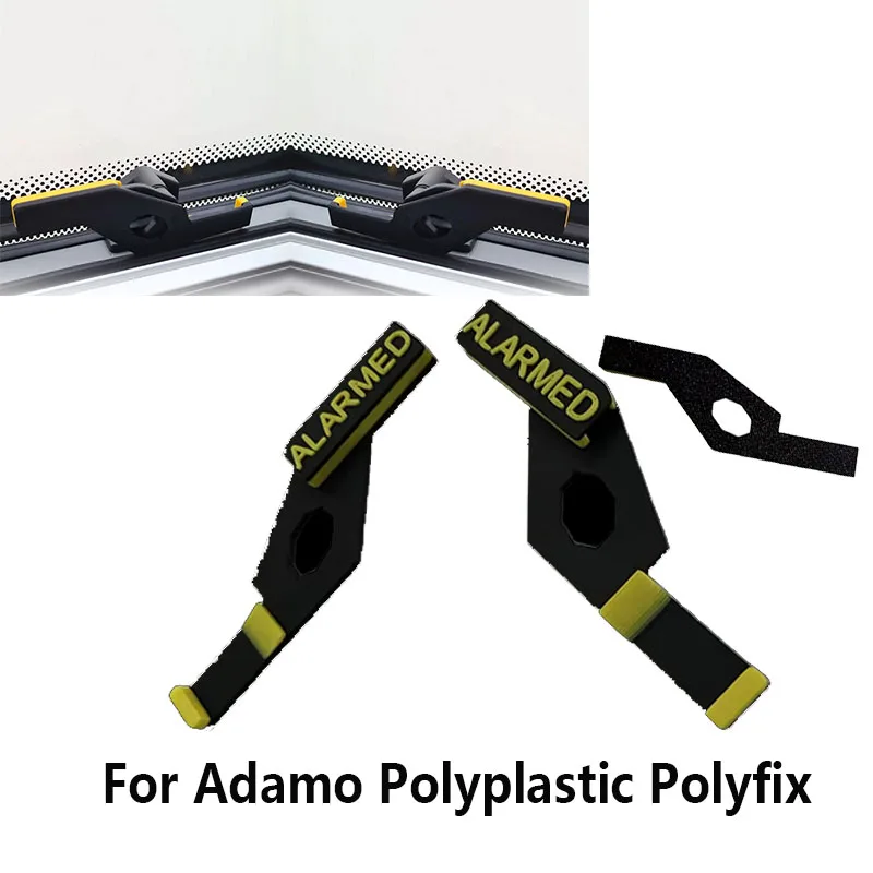 

1 Pair Campervan Window Locks L+R Motorhome Caravan Windbreak Security Locks for Adamo Polyplastic Polyfix Accessories