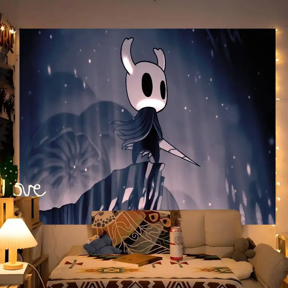 لافتة تزيين لعبة H-Hollow K-Night خلفية موضوع خلفية من القماش لحفلات أعياد الميلاد السعيدة ومستلزمات استحمام الطفل