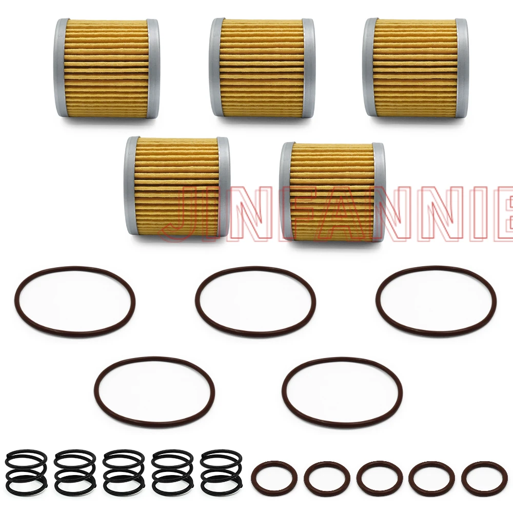 

5pcs Oil Filters Kit & O-Rings Set For Suzuki Quadracer 450 LTR450 2006 2007 2008 2009