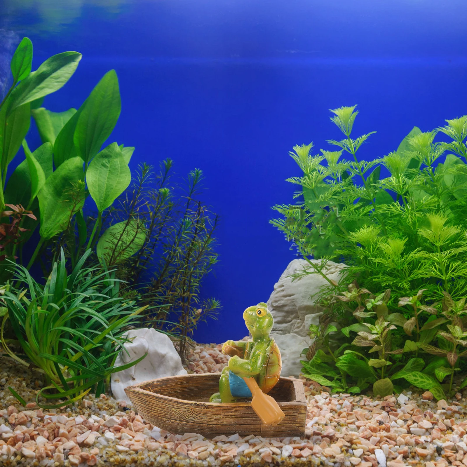 

Fish Tank Decor Aquarium nament Resin Turtle Statue Animal Decoration for L scaping Adornment Fish Tank Turtle Decor Pet