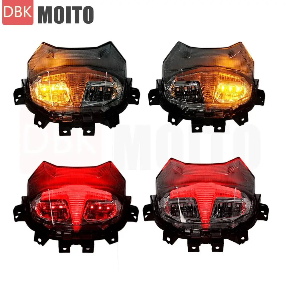 

Motorcycle LED Lamp Turn Signal Tail Light Taillight Brake Stop Light For Yamaha MT09 2024 Rear Warning Signal Indicator Lamp