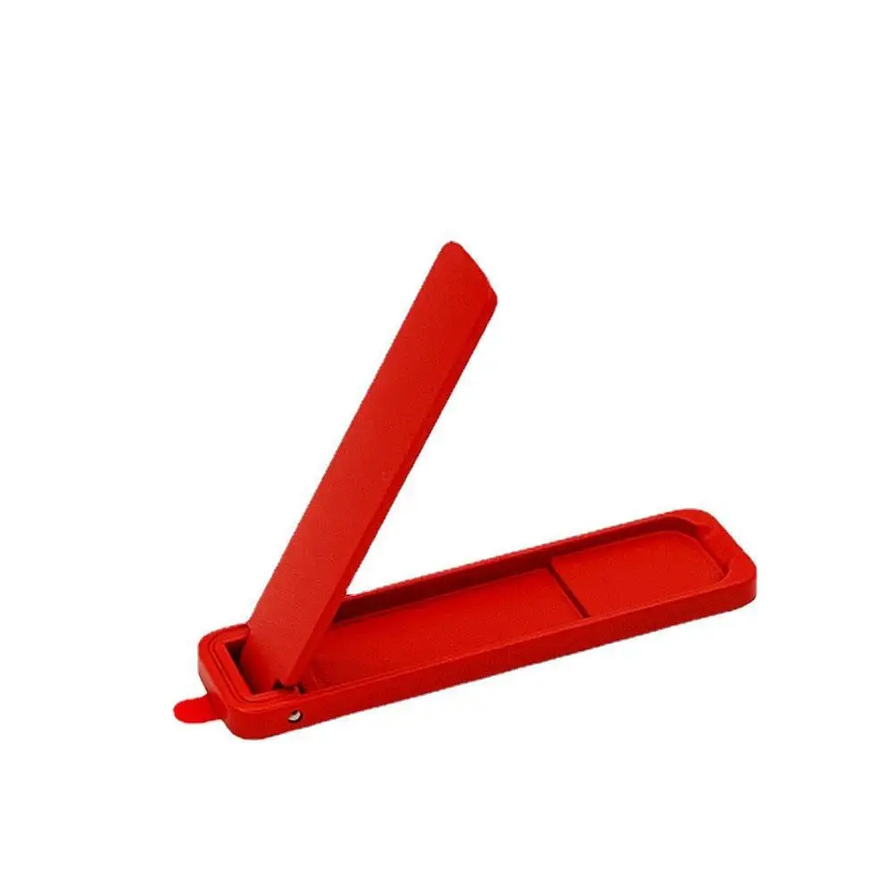 Desktop Mobile Phone Holder Desk Bracket Neutral Lightweight Bracket Metal Clamshell Bracket Multi-functional Portable E4K7