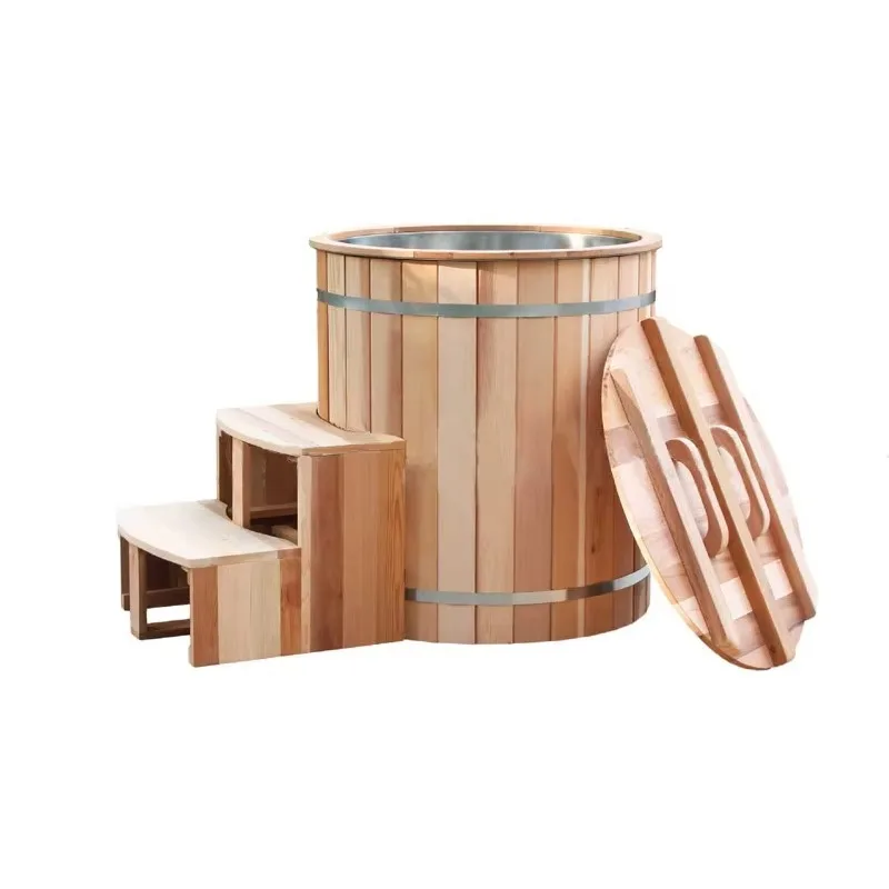 Stainless Steel Balboa Outdoor Ice Bath Ice Pool Bath Temperature Maintenance Fitness Recovery Cold Therapy Pool