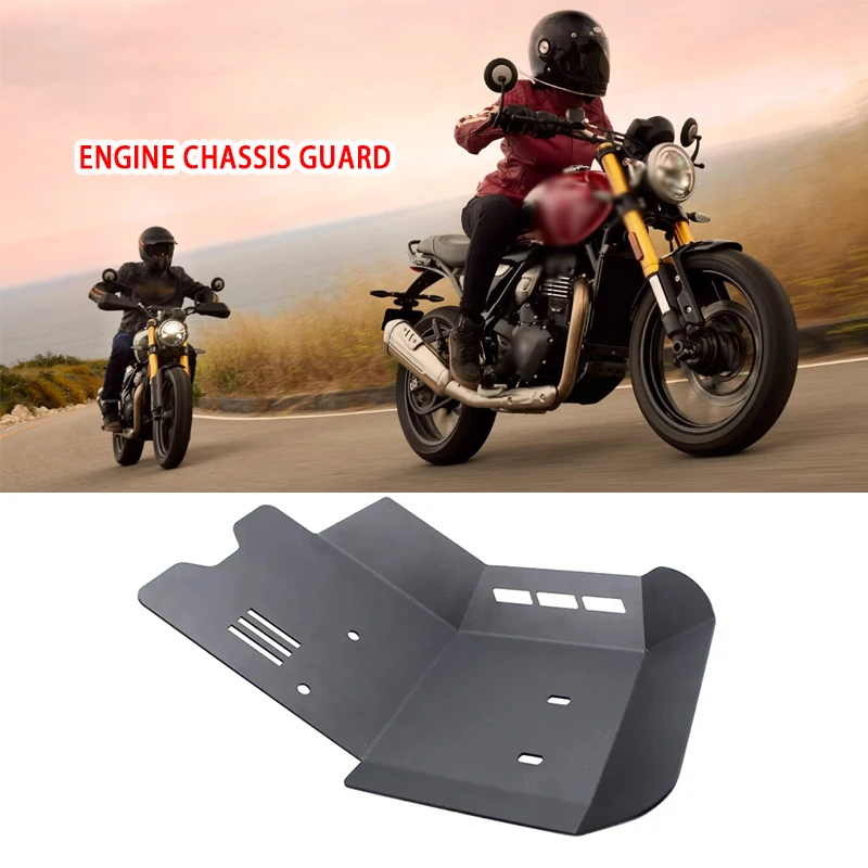 For Speed400 Speed 400 2024 2025 Aluminum Skid Plate Engine Guard Chassis Protection Cover