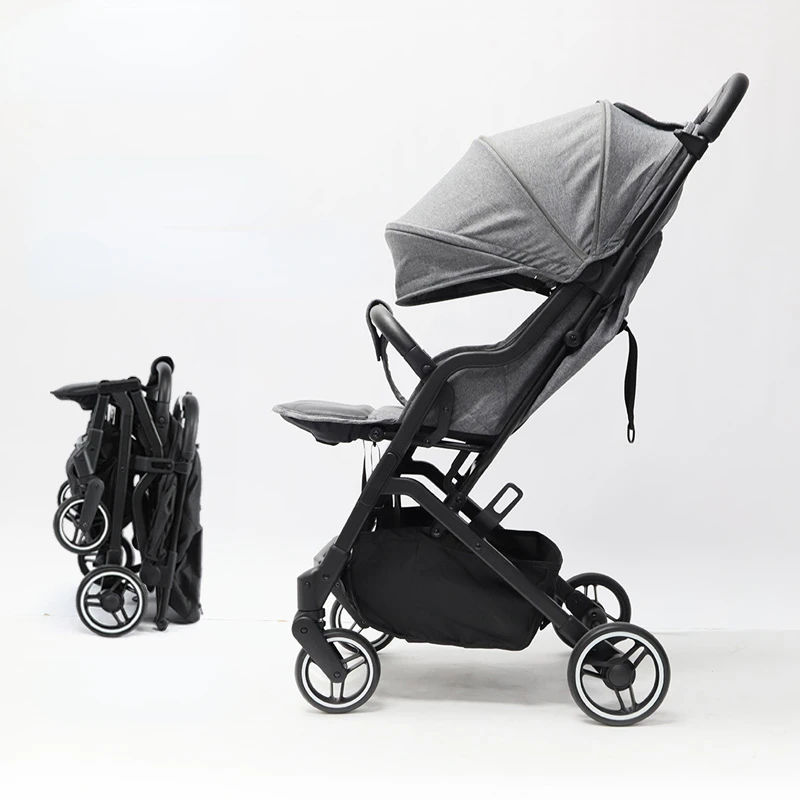 

Lightweight Strollers,Can Sit or Lie Pocket Umbrella Cart, One Click Folding Baby Summer Stroller, Integrated Backrest Baby Cars