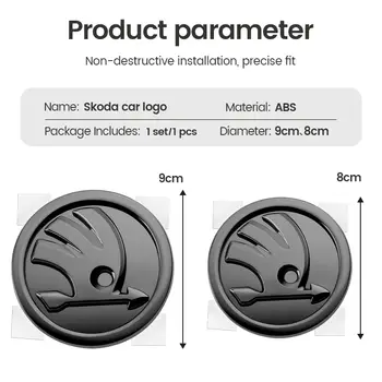 適用於Skoda晶銳1、2、明銳、A7、RS、速派、Rapid、Yeti、Karoq、Vision的80mm/90mm ABS車標,可用於車頭、車尾、後行李箱蓋等位置,貼紙 8 最佳銷售 2002年式Skoda晶銳 - №1