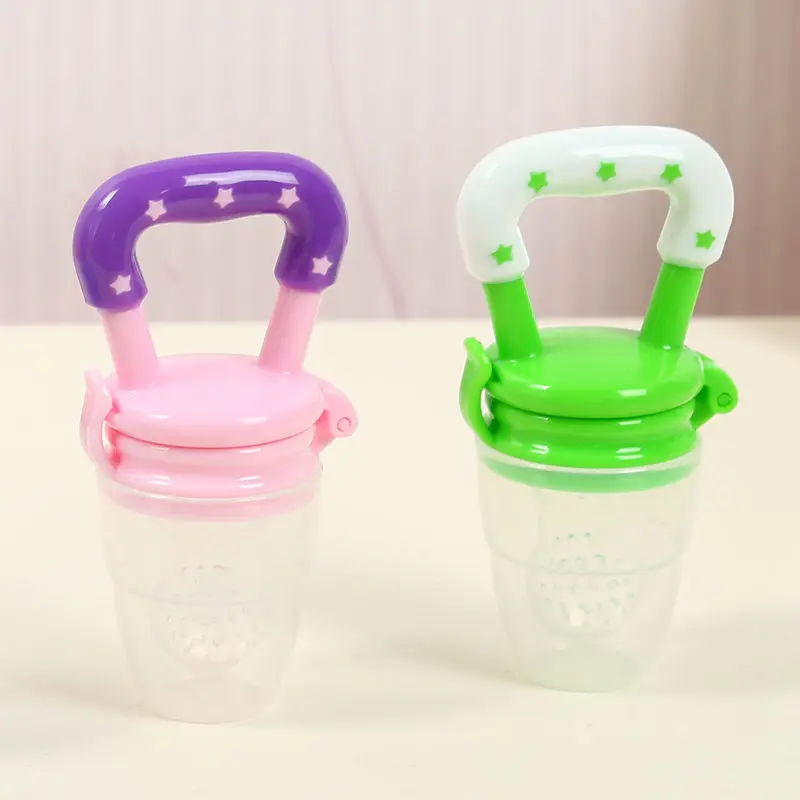 Fresh Food Nibbler Baby Pacifiers Feeder Kids Fruit Feeder Nipples Feeding Safe Baby Supplies Nipple Teat Pacifier Bottles