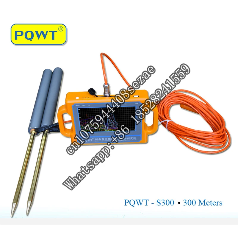 Newest!!PQWT-S300 Hottest High Accuracy Automatic Mapping Detection machine to drill underground water detector