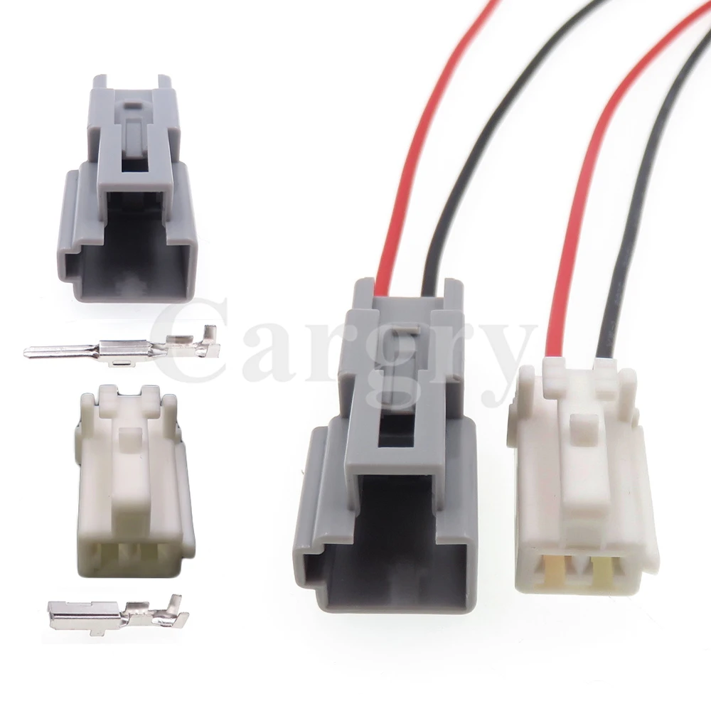 1 Set 2P 6520-0550 7282-1028 6520-0549 AC Assembly Car Tail Light Wire Socket for Toyota Auto Turn Signal Astern Radar Plug