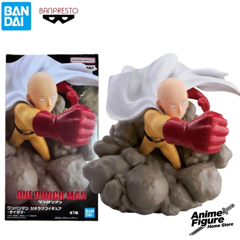 

100% оригинал в наличии Bandai Banpresto One-Punch Man Сайтама ПВХ аниме персонаж игрушка модель настольные украшения коллекция подарки