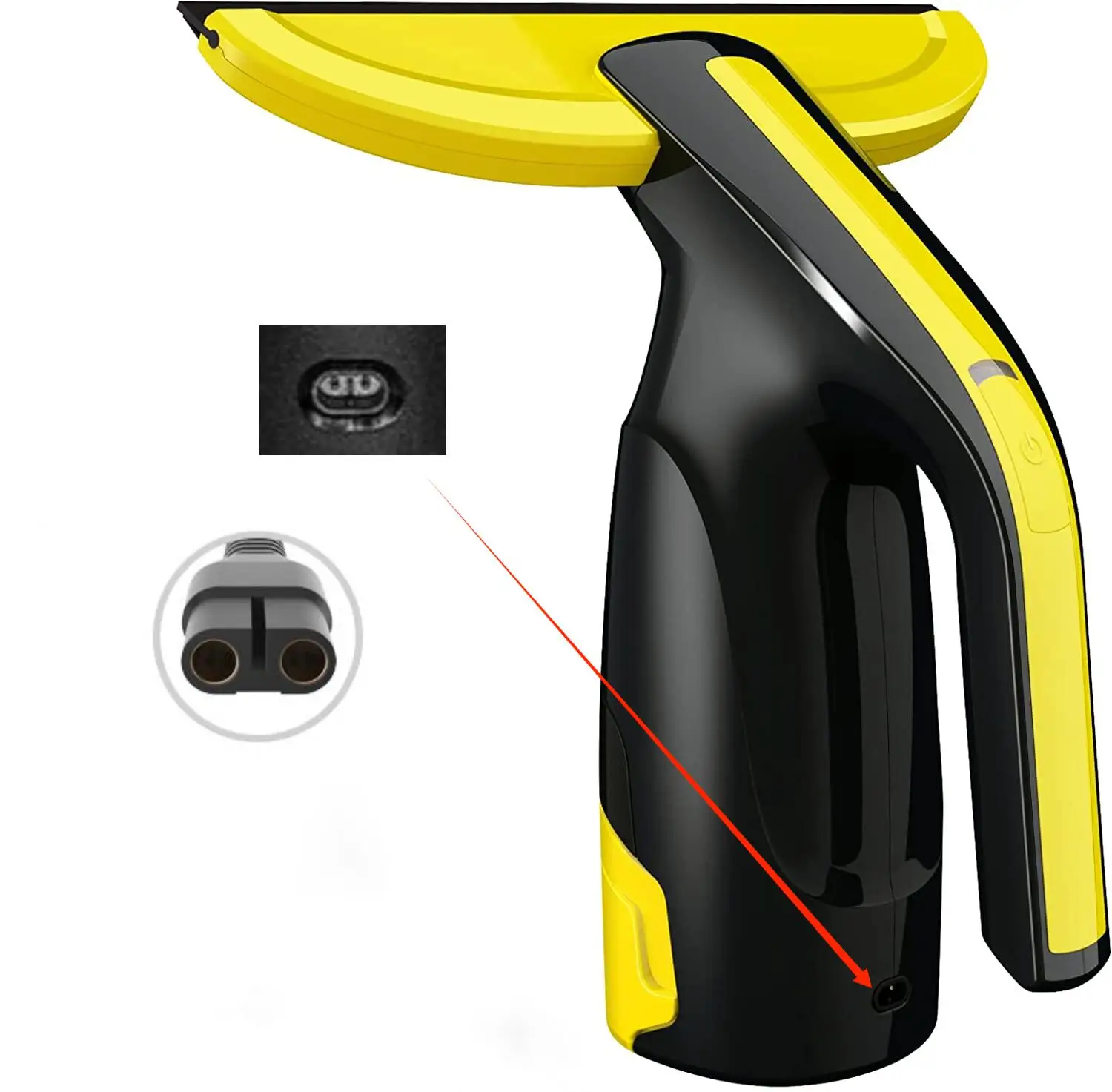 مناسبة للمكنسة الكهربائية Karcher WV1 5.5V600ma شاحن قياسي أوروبي