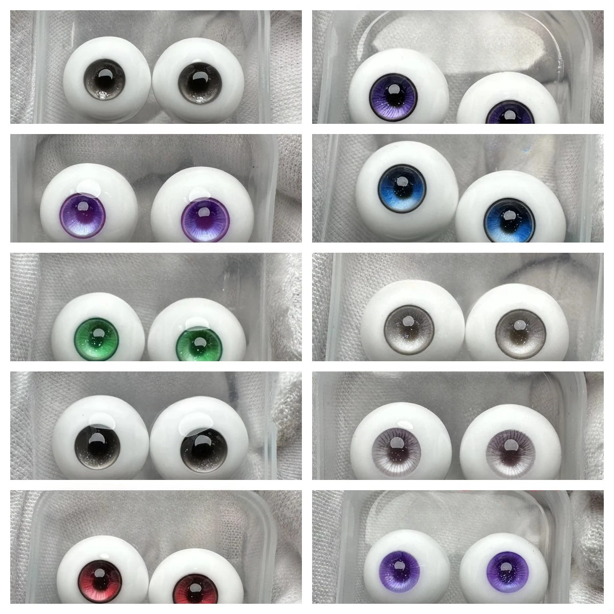 

New 14mm Doll's Eyes for 1/3 1/4 1/6 Bjd Doll Plaster Eyeball Diy Girl Toys Dress Up Play House Gift Handmade Doll Accessories