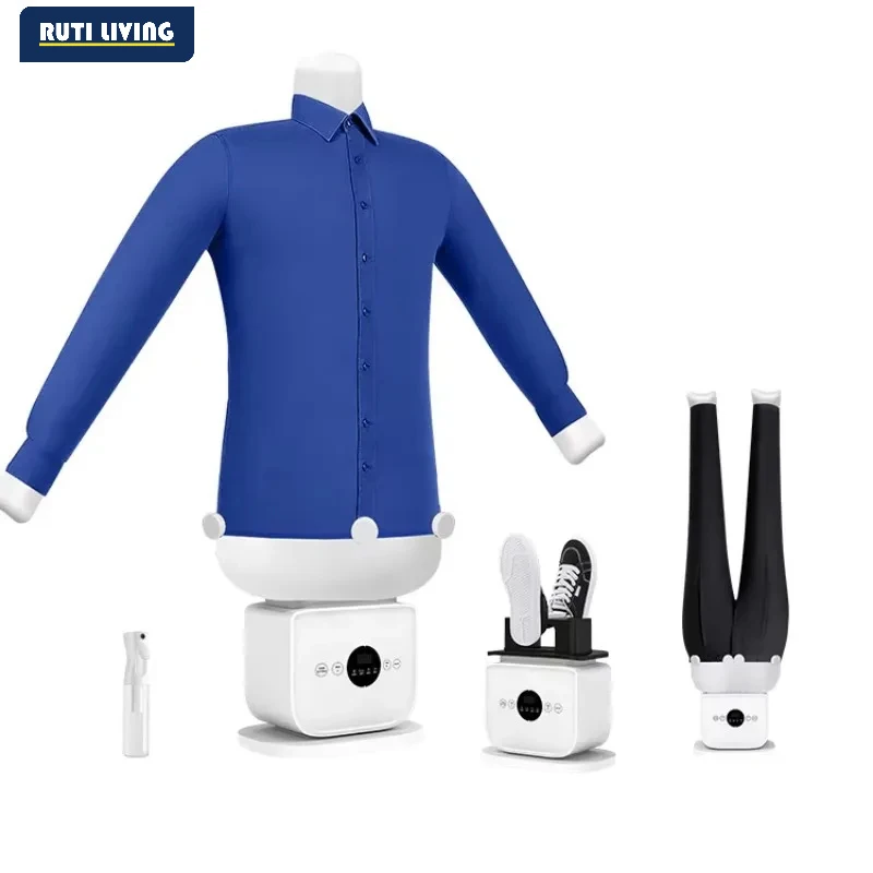 Multi-Function Portable Electric Clothes Dryer Machine Automatic Folding Collapsible Hanger Steam Iron Home Use Plastics Housing