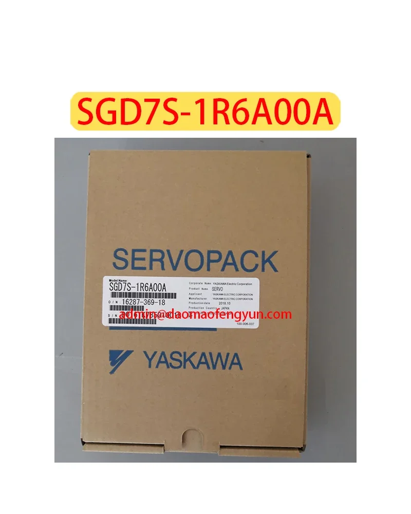 

SGD7S-1R6A00A Brand New Servo Drive，SGD7S 1R6A00A，Fast shipping，In Stock