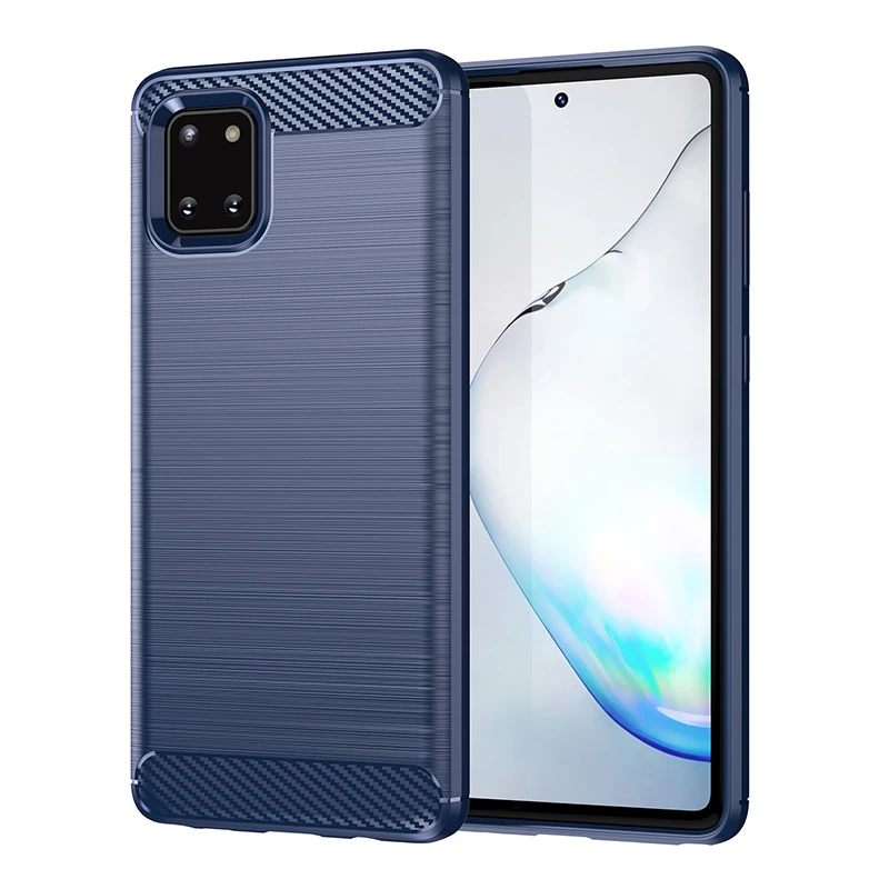 For Case Samsung Galaxy Note 10 Lite Cover For Samsung Note 10 Lite Coque Bumper Soft TPU Case For Samsung Note 10 Lite Fundas