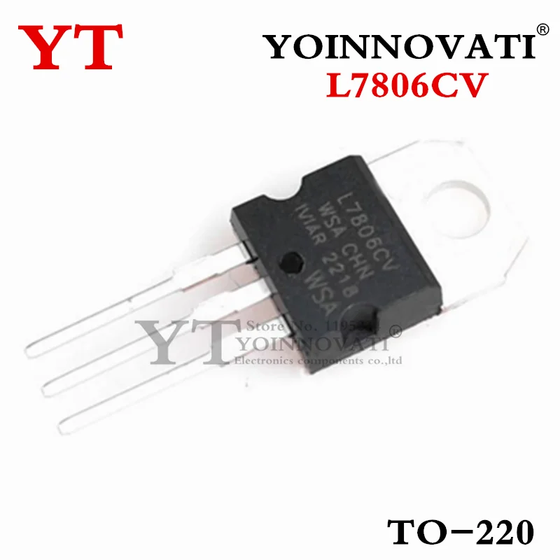 200pcs/lot L7806CV L7806 7806 TO-220 IC Best quality