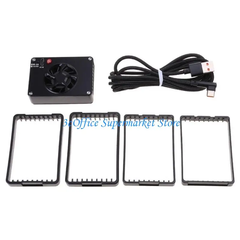 

E1PA Lightweight Coolers Aluminum Alloy Semiconductor Cooling Fan for R8 90D