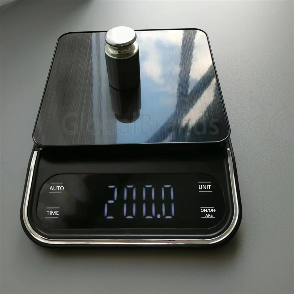 Electronic Scale 3KG/0.1g Precision Digital Scale Accuracy Kitchen Balance Food Coffee Scales Adjustable Automatic Shutdown Time