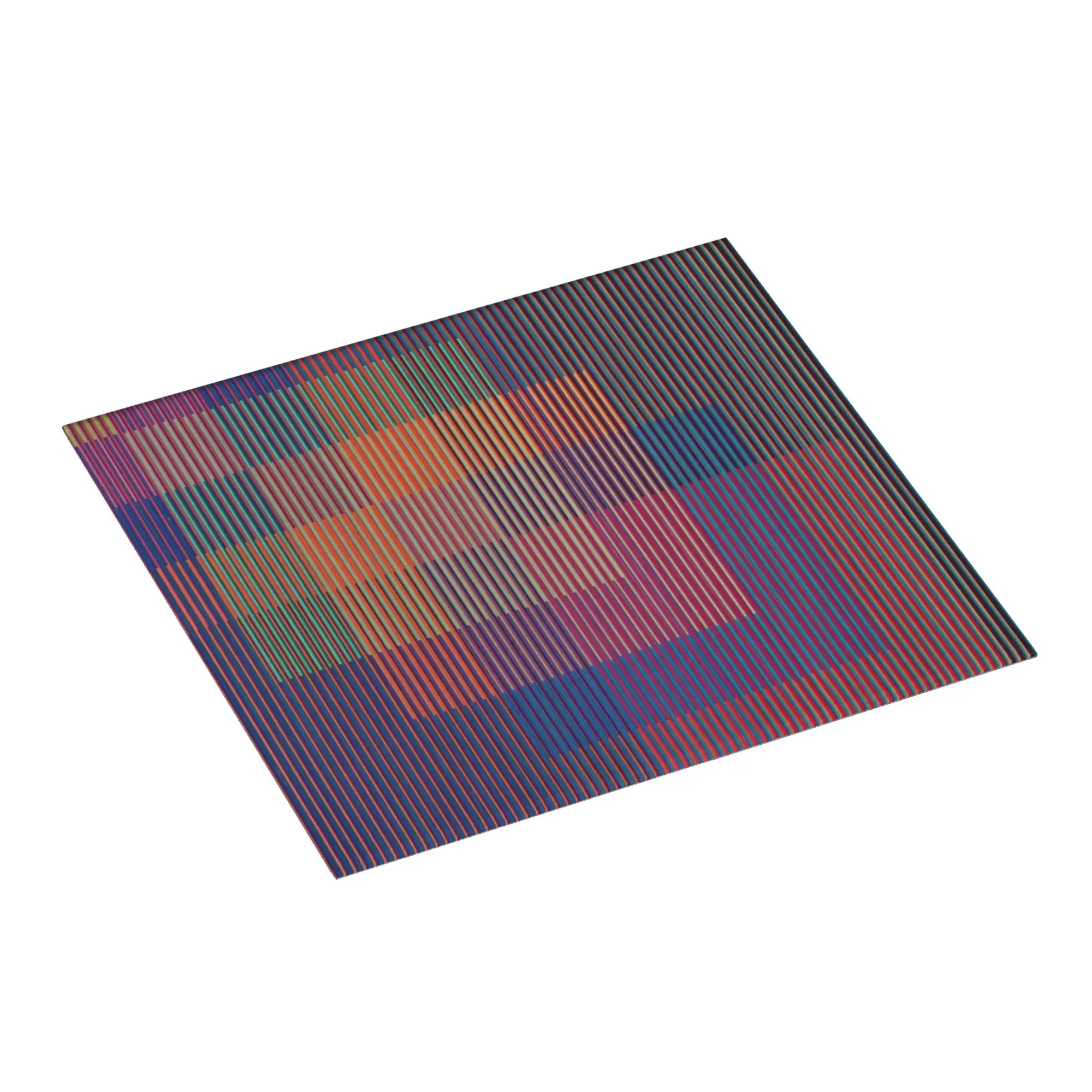 Carlos Cruz Diez Non Slip Kitchen Counter Protector Mat Barware Tableware Reusable Physichromie Bathroom Drying Mat For Kitchen