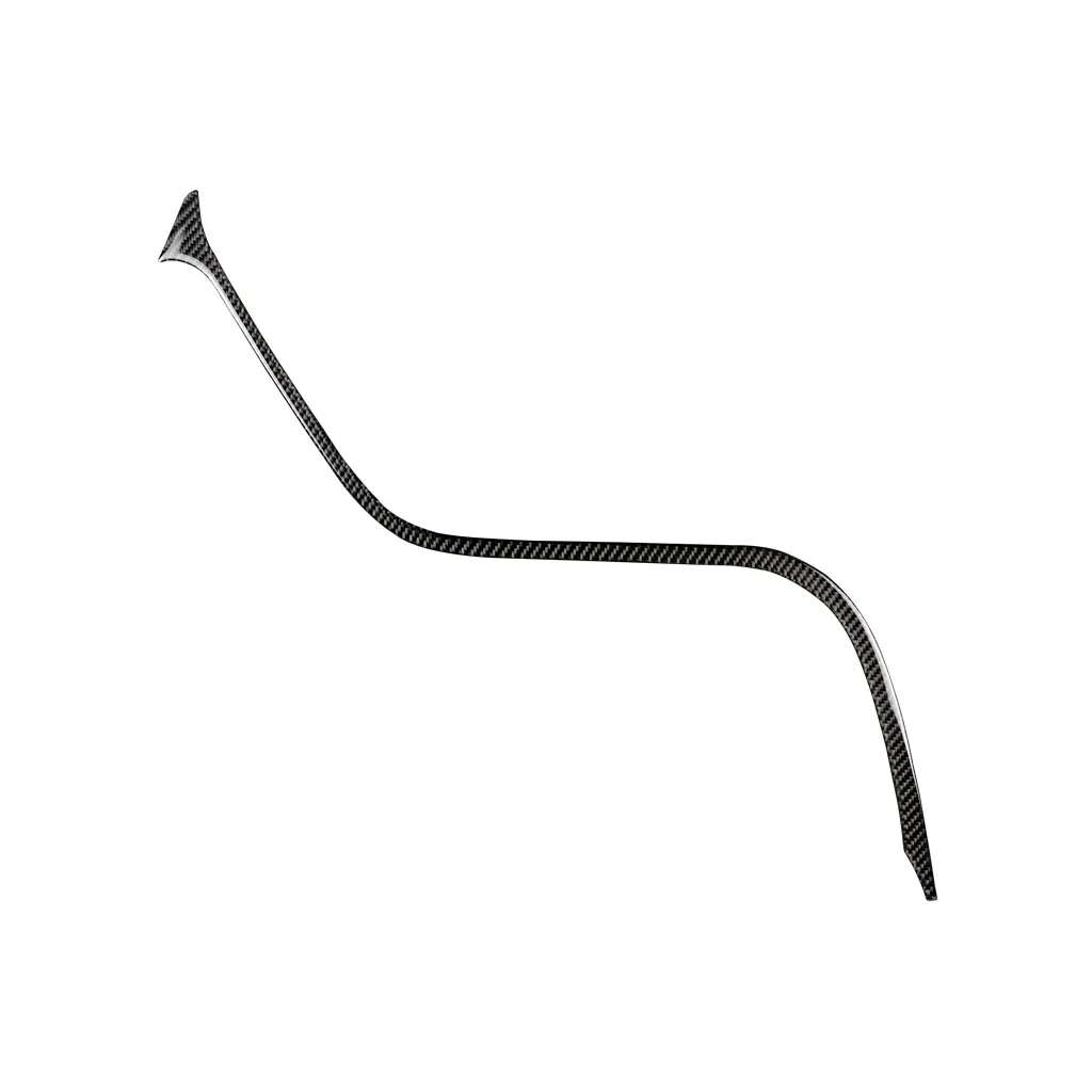 For Toyota Camry XV70 8th 2018-2019 Car Accessories Carbon Fiber Central Control Dashboard Decorative Strip Interior Stickers 5