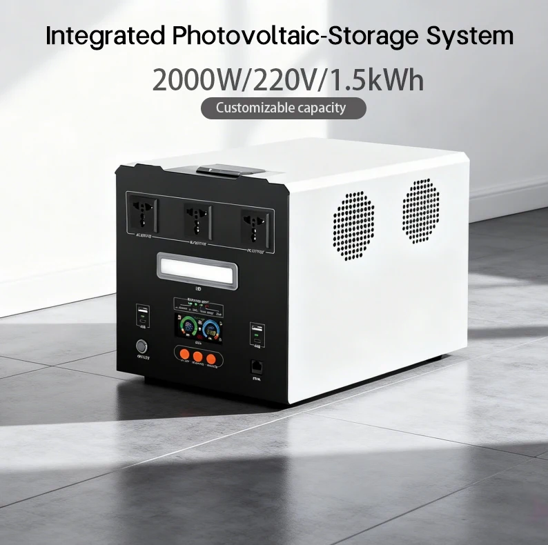 All-in-one Outdoor Portable Power Station, 220V Voltage, 1.5kWh Capacity, For Emergency Power And Outdoor Camping